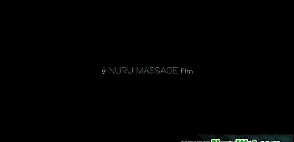  Horny Client Fuck Sexy Japanase Babe While Getting a Nuru Massage 09